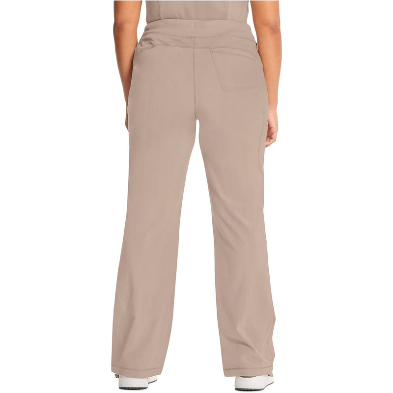 khaki - Straight Leg Drawstring Pant
