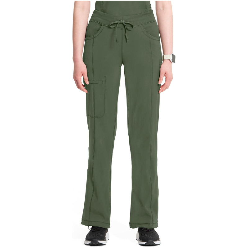 olive - Straight Leg Drawstring Pant