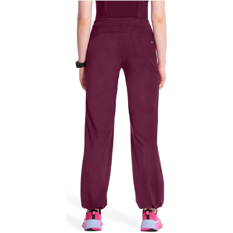 wine - Straight Leg Drawstring Pant