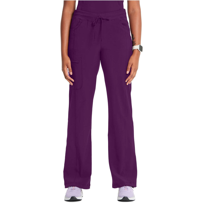 eggplant - Straight Leg Drawstring Pant