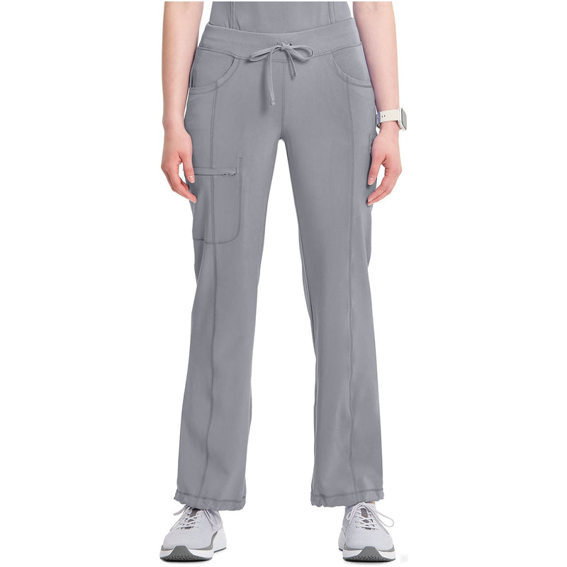grey - Straight Leg Drawstring Pant