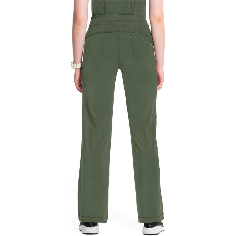 olive - Straight Leg Drawstring Pant