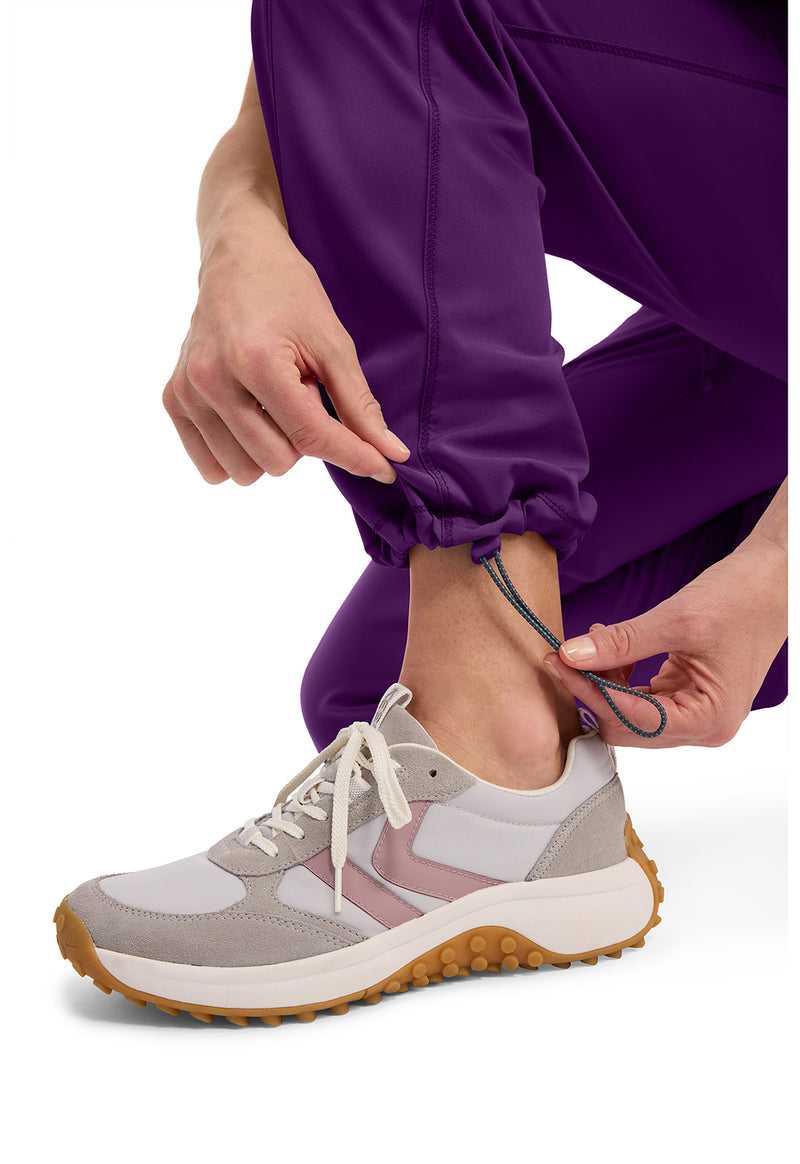 eggplant - Straight Leg Drawstring Pant (View 3)