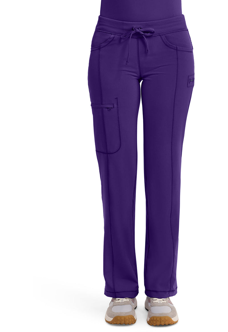 Grape - Women's Straight Leg Drawstring Scrub Pants