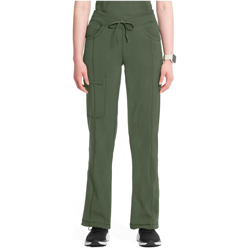 olive - Straight Leg Drawstring Pant
