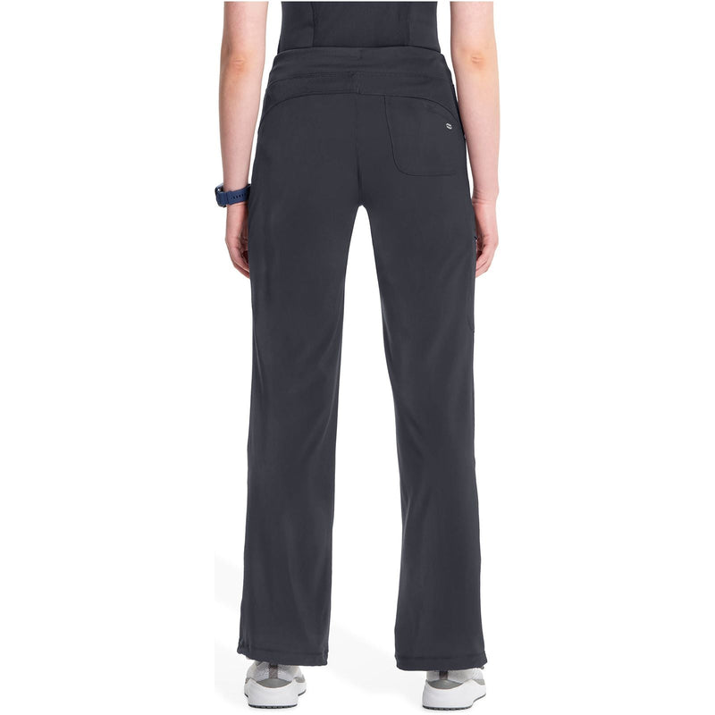 pewter - Straight Leg Drawstring Pant