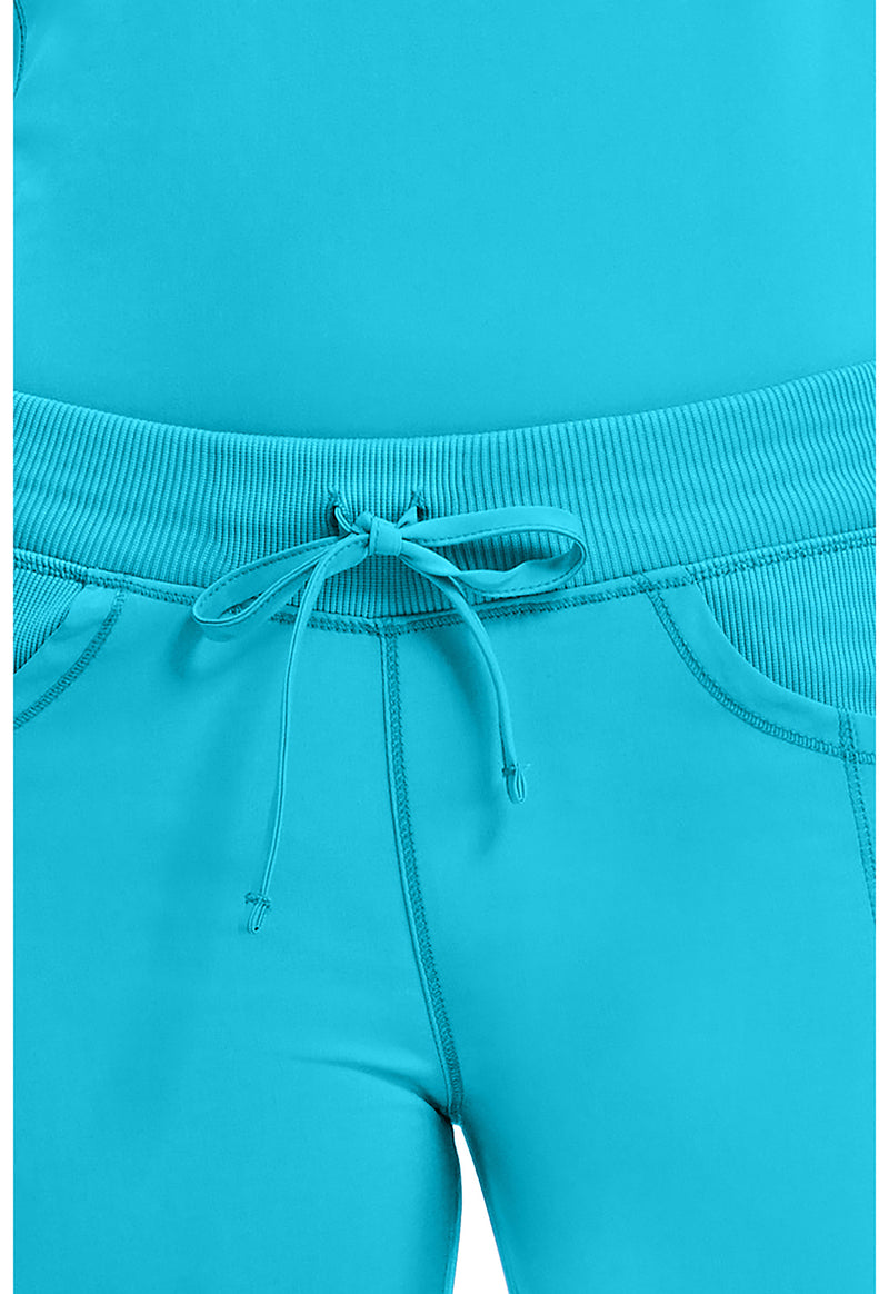 turquoise - Straight Leg Drawstring Pant (View 2)