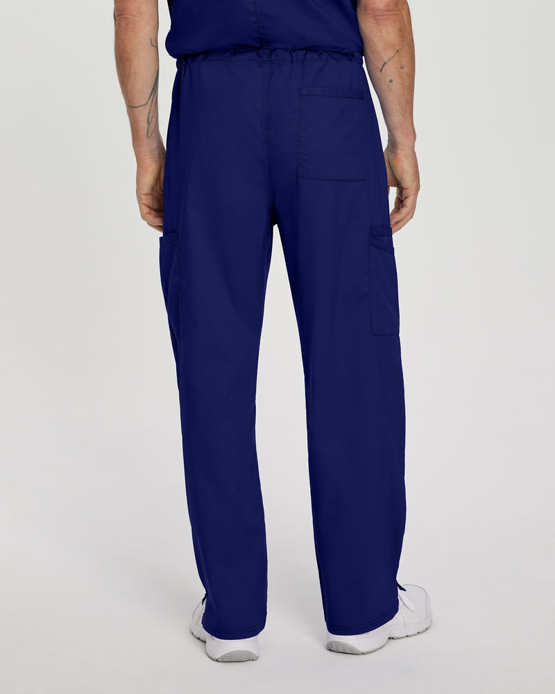 True Navy - Landau ProFlex Unisex 6 Pocket Cargo Scrub Pant for Nursing