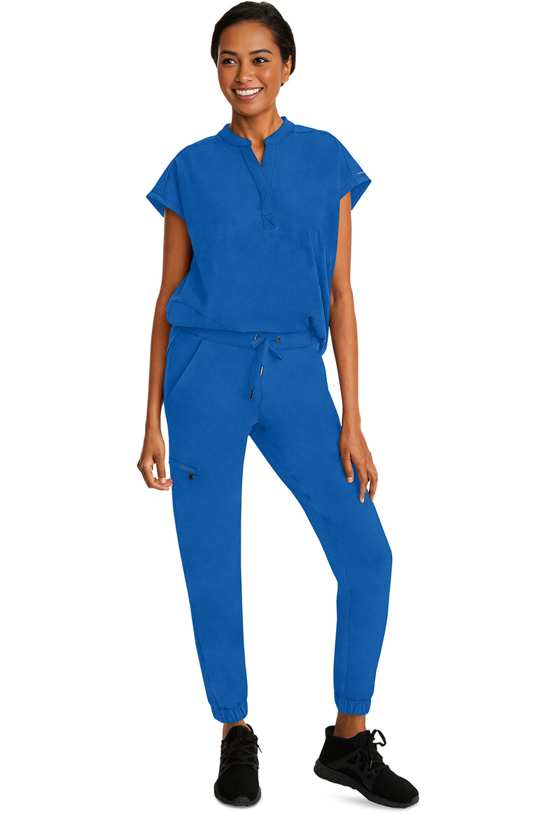 Royal - Women's Journey Scrub Top (View 3)