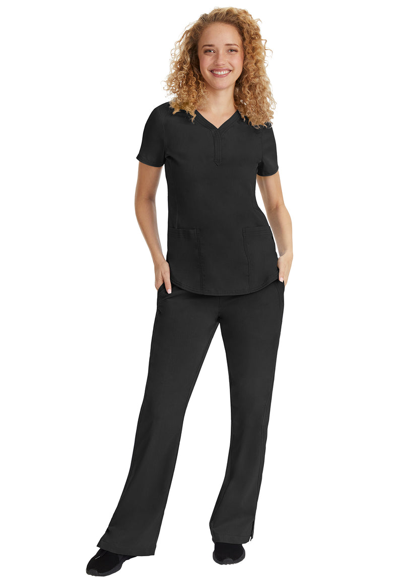 BLACK - Women's Jane Scrub Top (View 3)