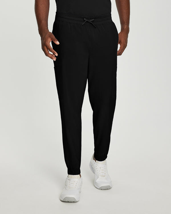 White Cross Fit Men's 6 Pocket Jogger Scrub Pant for Nursing