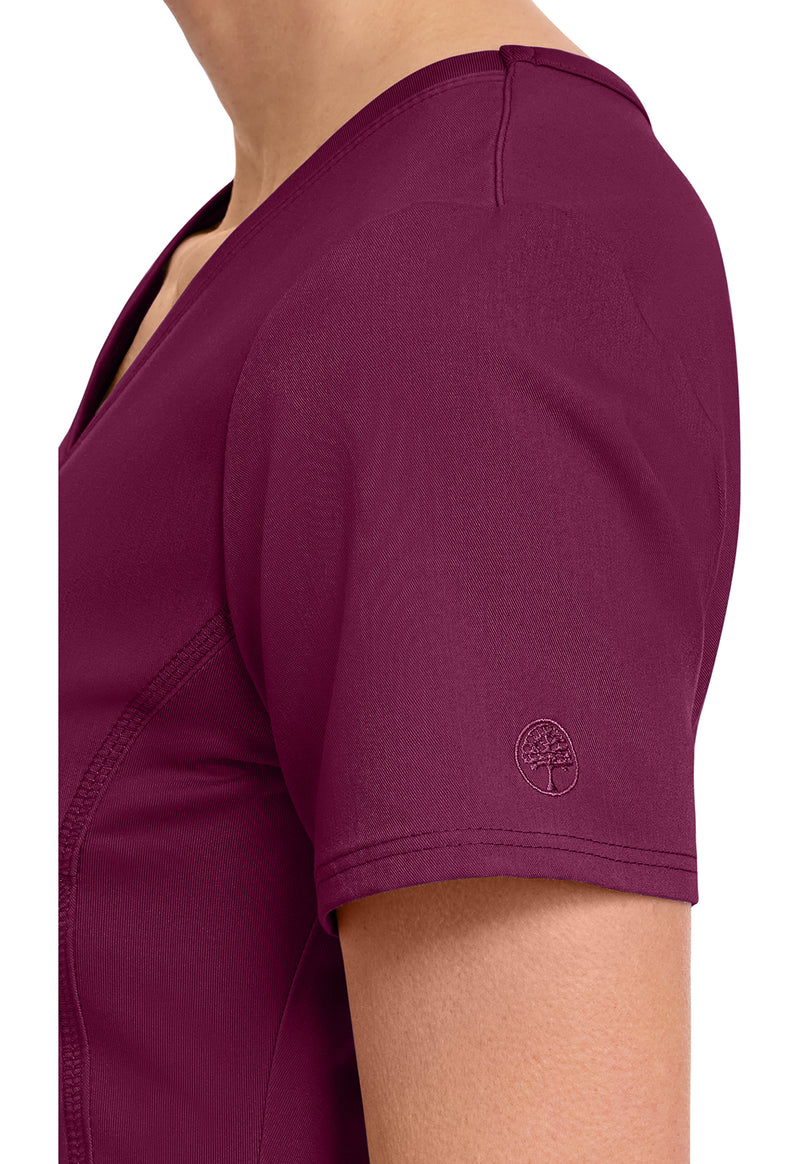 Wine - Women's Juliet Scrub Top (View 3)