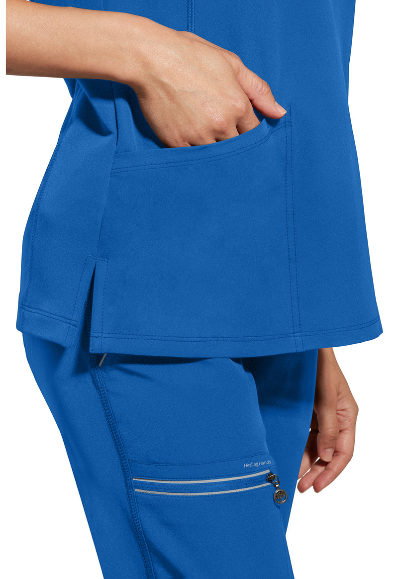Royal - Women's Sonia Scrub Top (View 2)