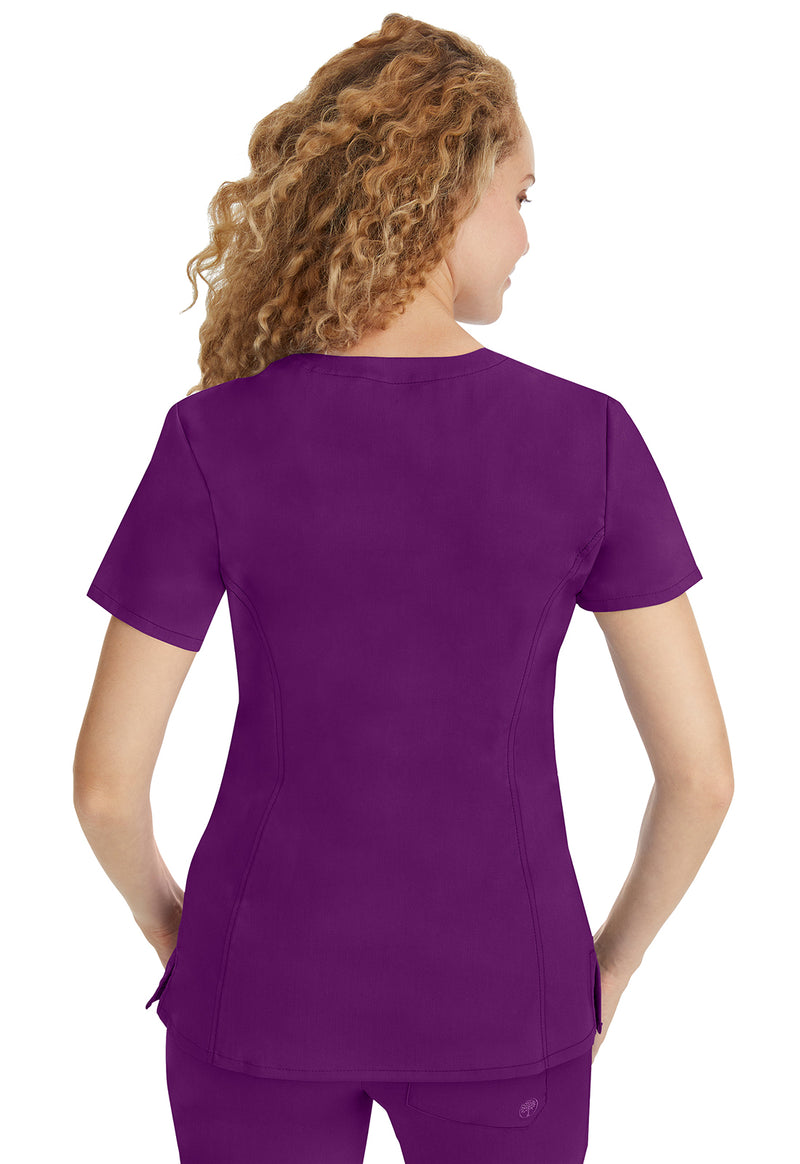 eggplant - Jasmin Top (Back)