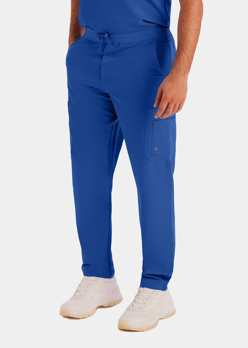 White Cross V-Tess Men's 7 Pocket Cargo Scrub Pants for Nursing