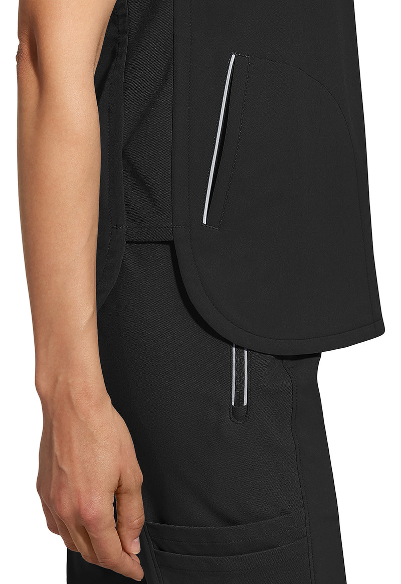 BLACK - Women's Skyler Scrub Top (View 2)