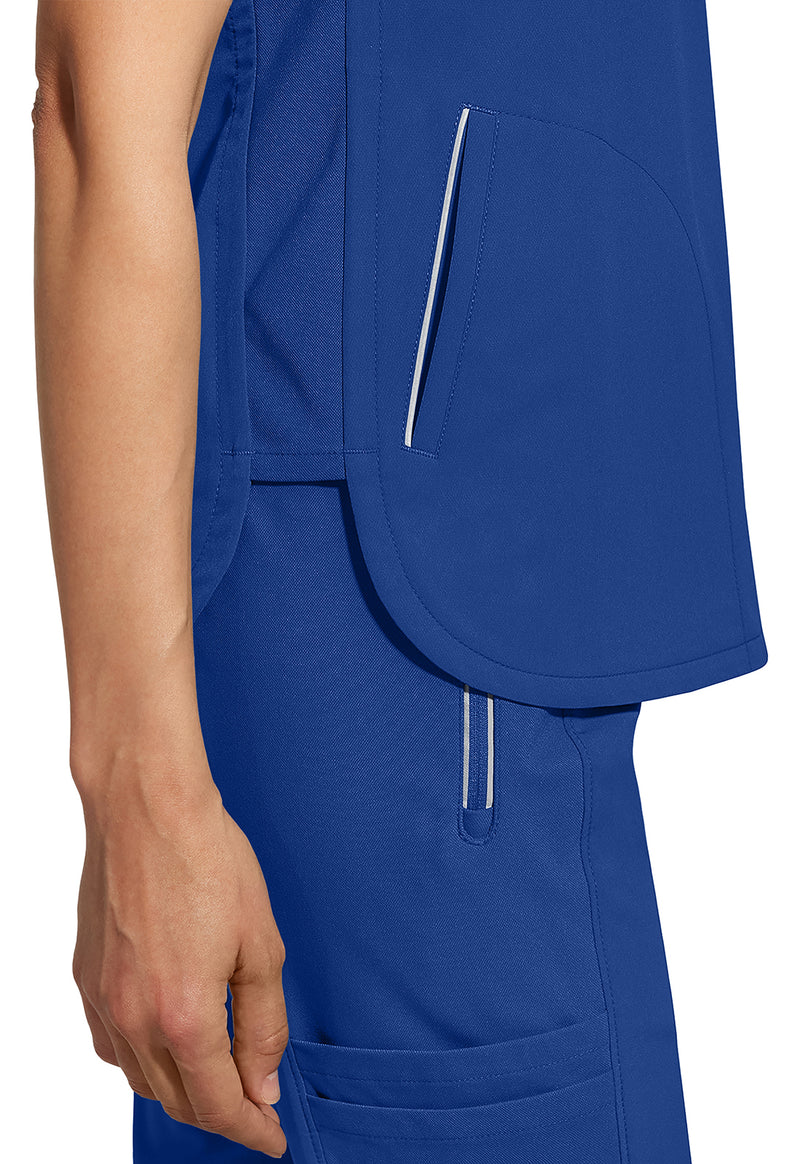 Royal - Women's Skyler Scrub Top (View 2)