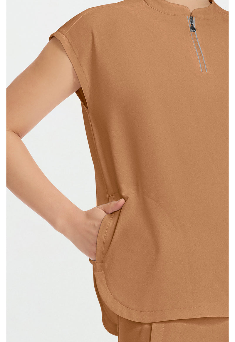 Caramel Cafe - Women's Sandy Scrub Top (View 4)