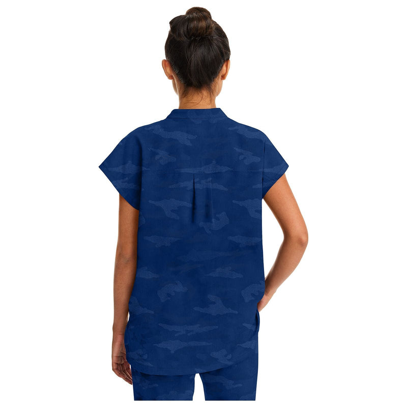 navy - Journey Camo Top