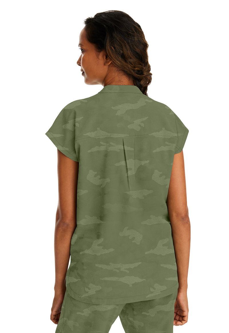 olive - Journey Camo Top (Back)