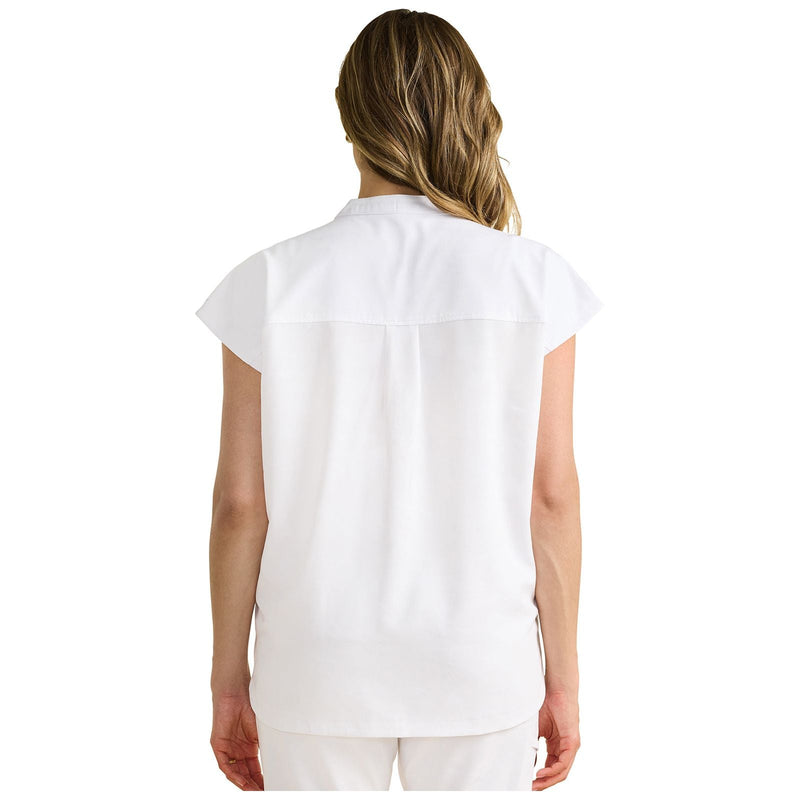 white - Journey Camo Top