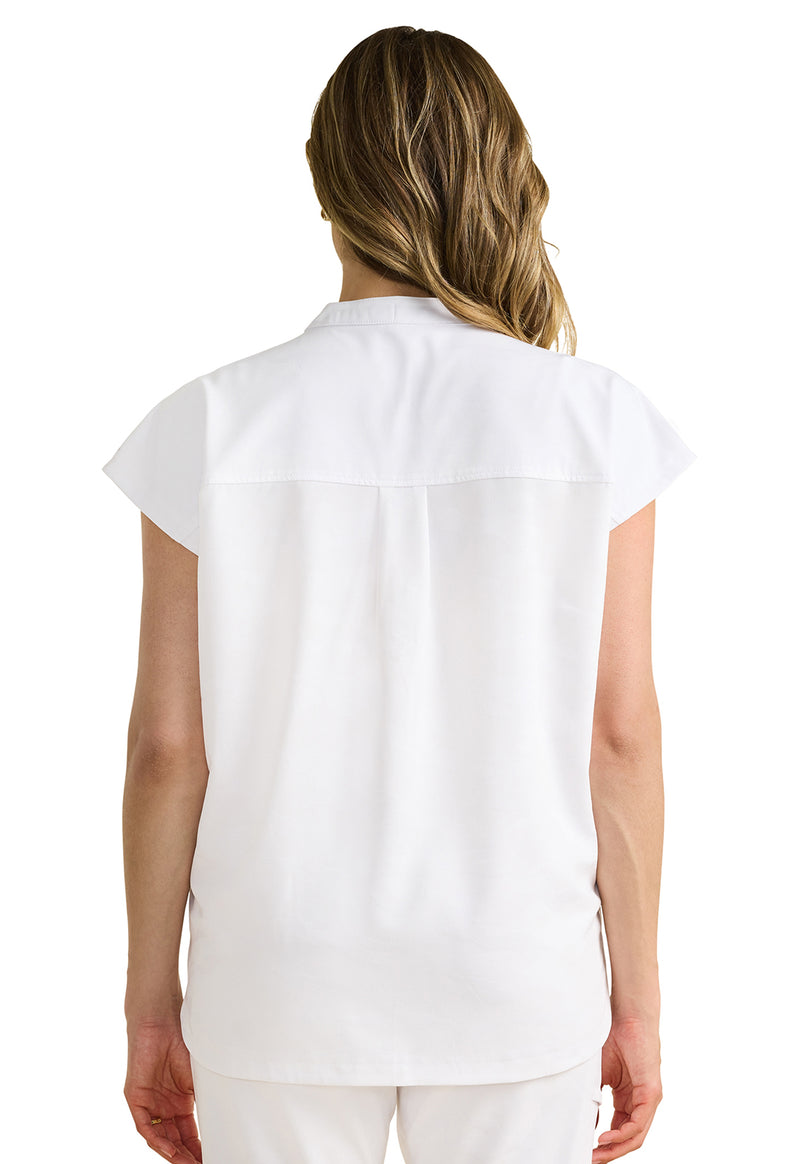 white - Journey Camo Top (Back)