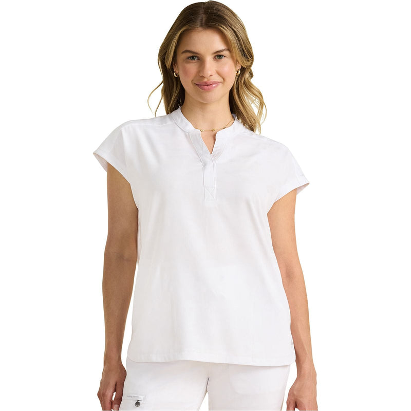 white - Journey Camo Top