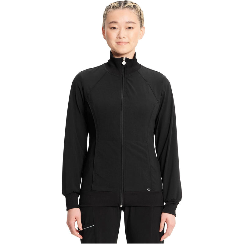 black - Zip Front Jacket