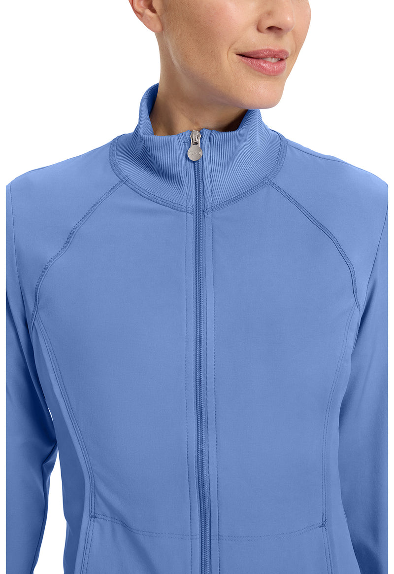 Ciel - Women's Zip Front Scrub Jacket (View 2)