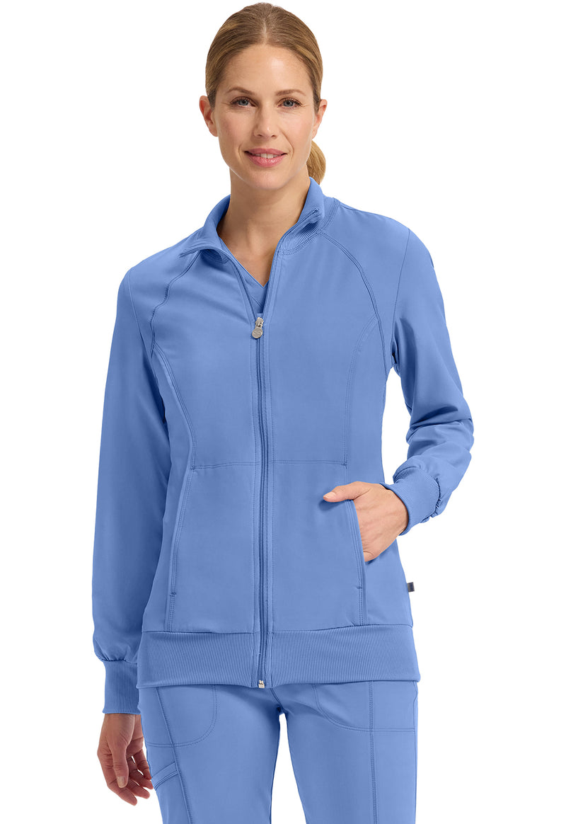 Ciel - Cherokee IN Infinity Women Scrub Jacket - Front View