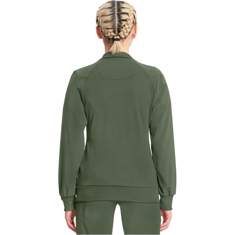 olive - Zip Front Jacket