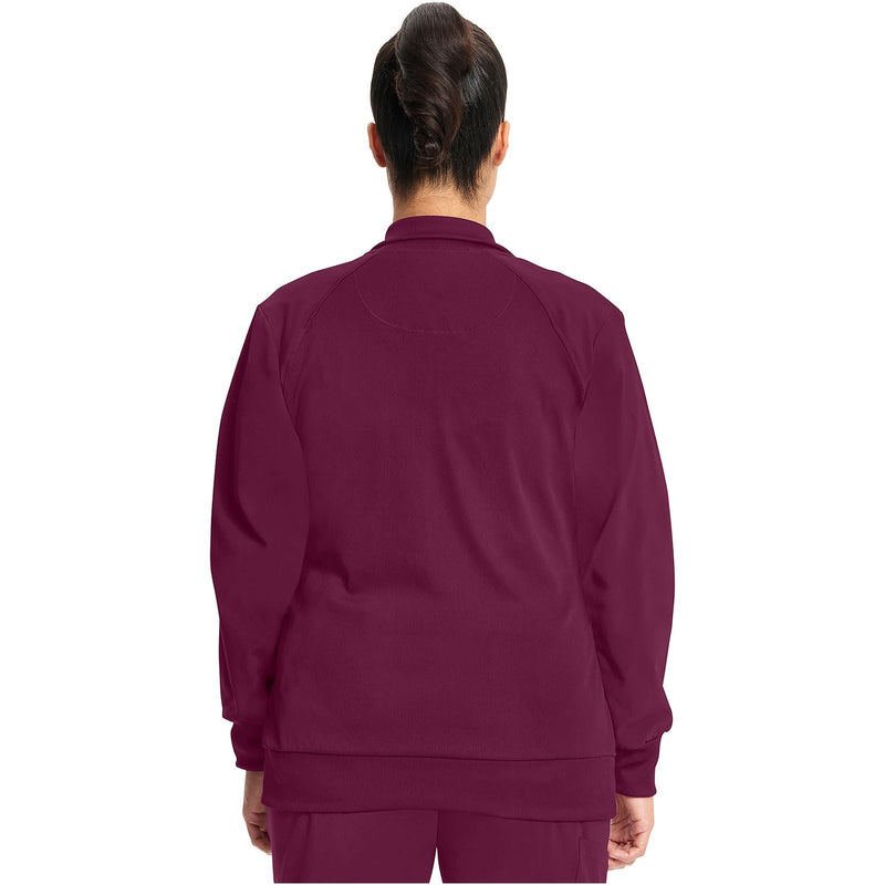 wine - Zip Front Jacket