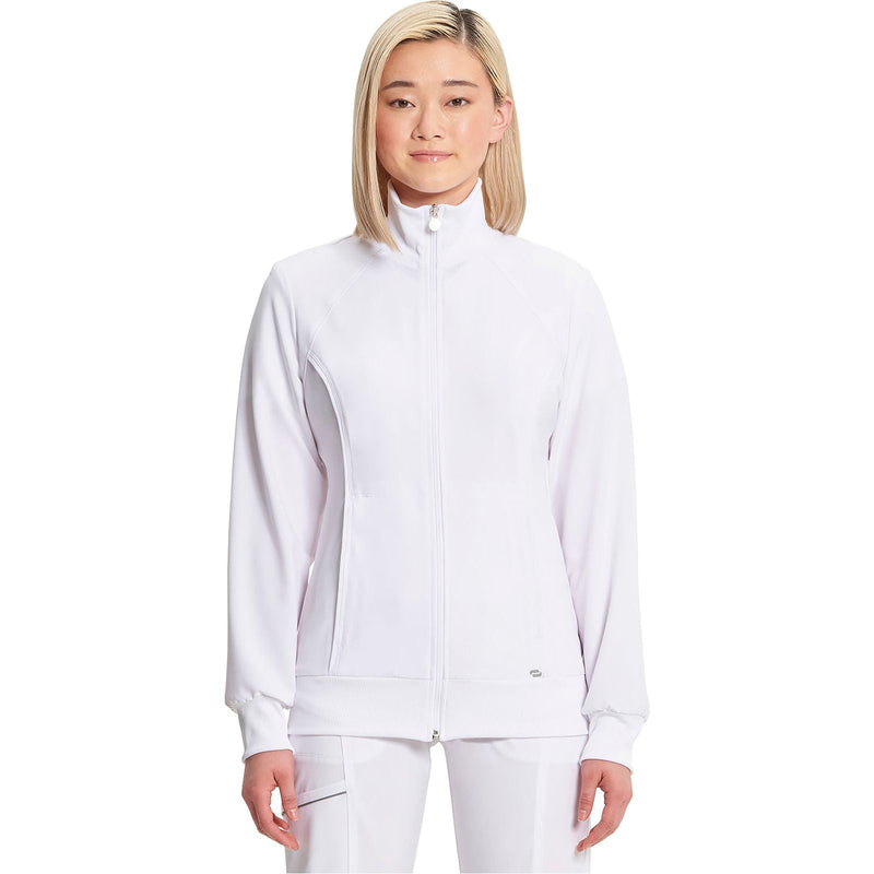 white - Zip Front Jacket