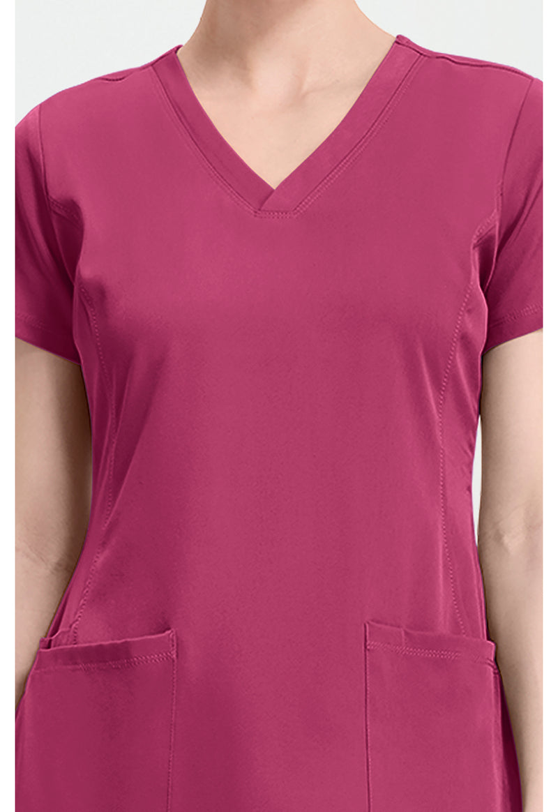 Cherry Wine - Women's Monica Scrub Top (View 2)
