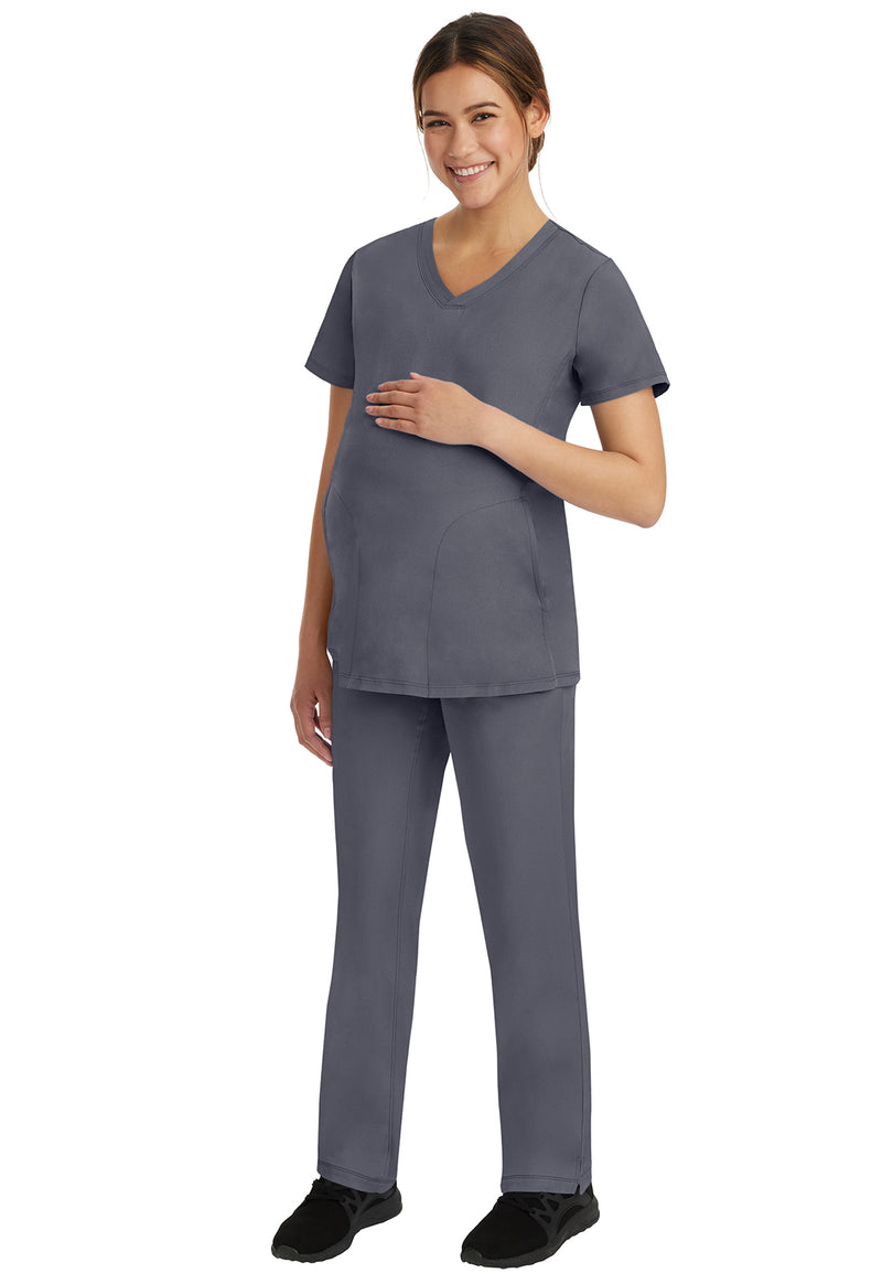 pewter - Mila Maternity Top (View 3)