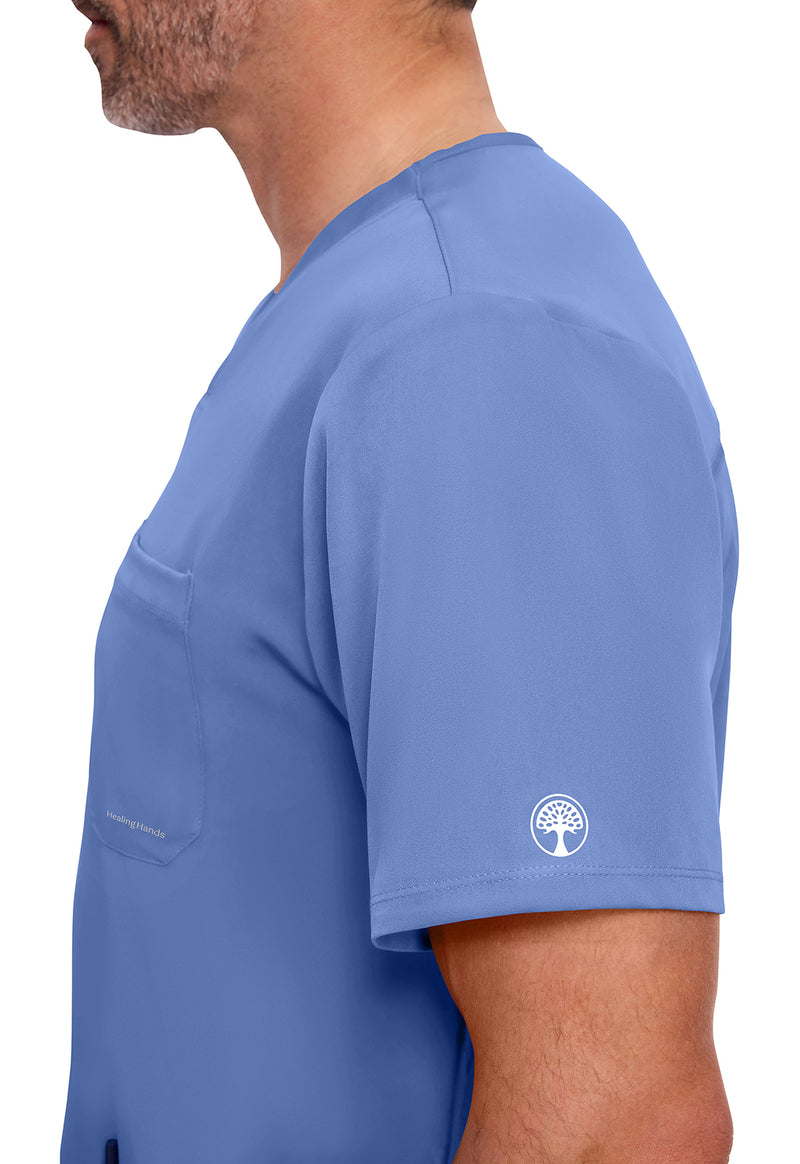CEIL - Men's Mathew Scrub Top (View 2)