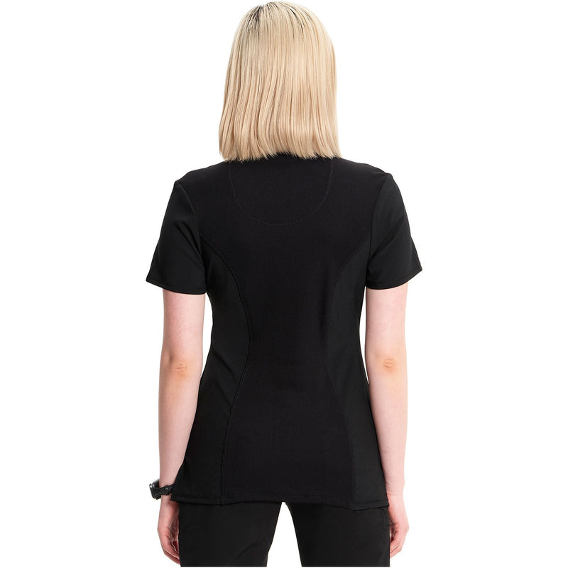 black - Round Neck Top