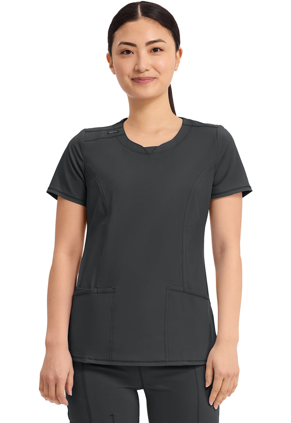 Women's Round Neck Scrub Top