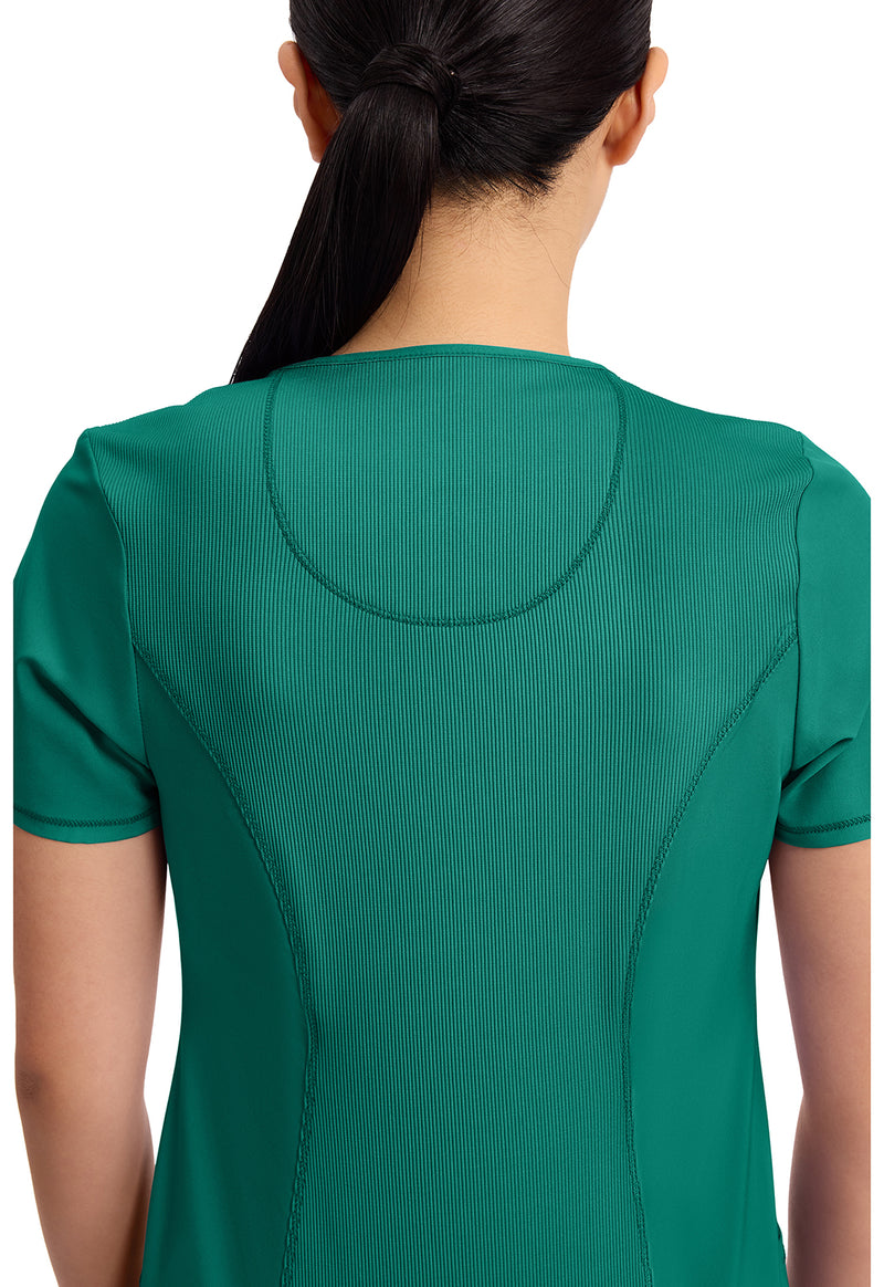 hunter green - Round Neck Top (View 2)