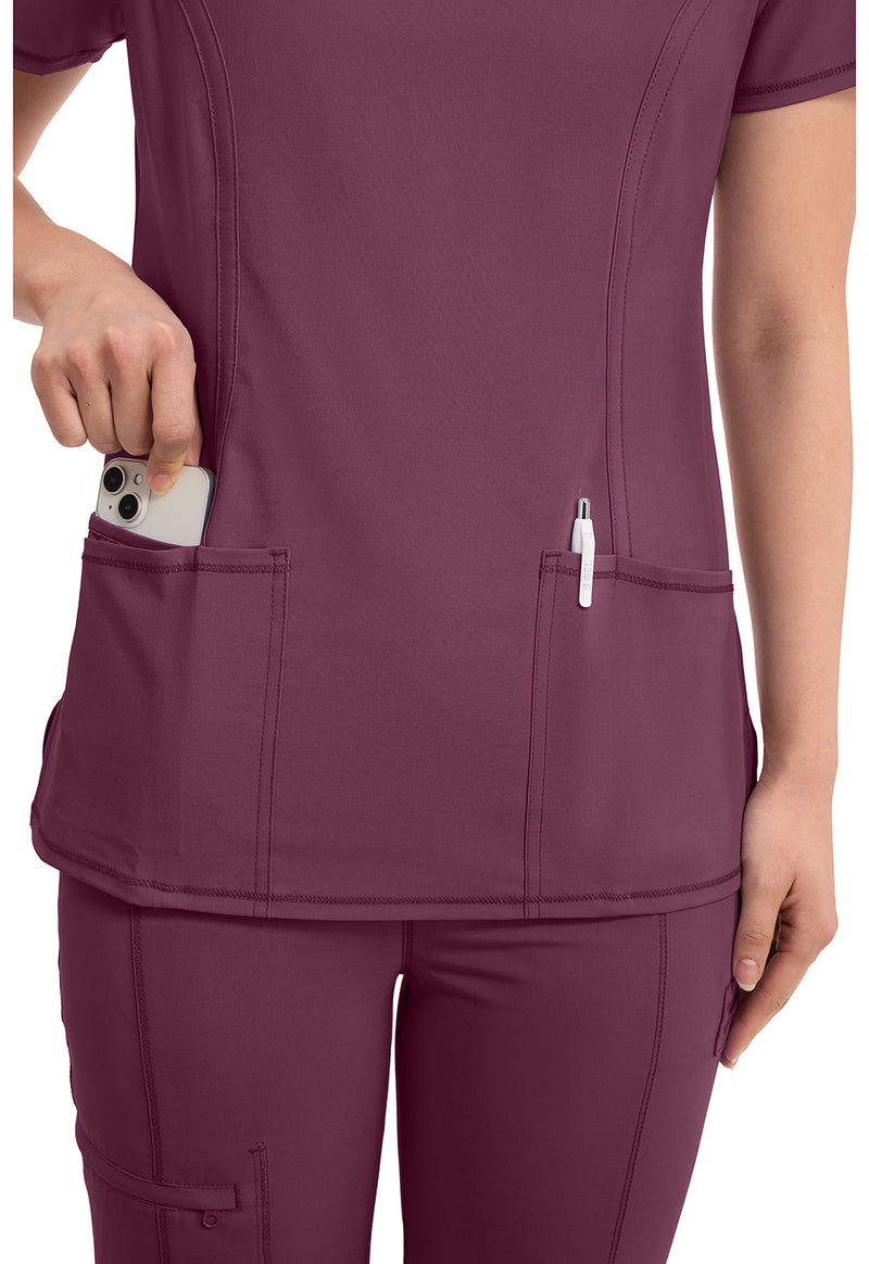 wine - Round Neck Top (View 4)