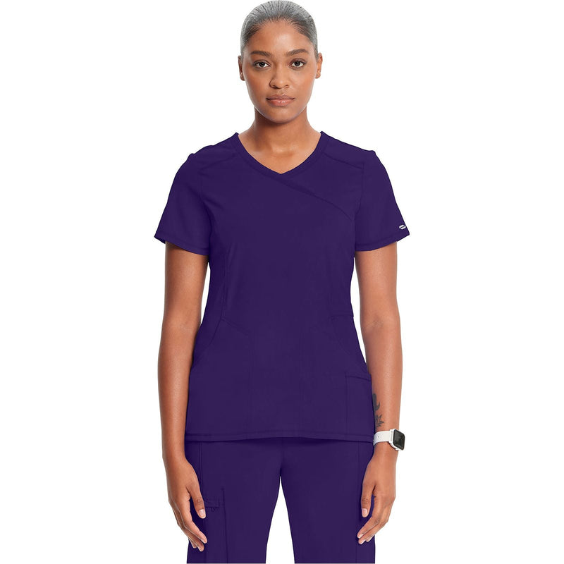grape - Mock Wrap Top