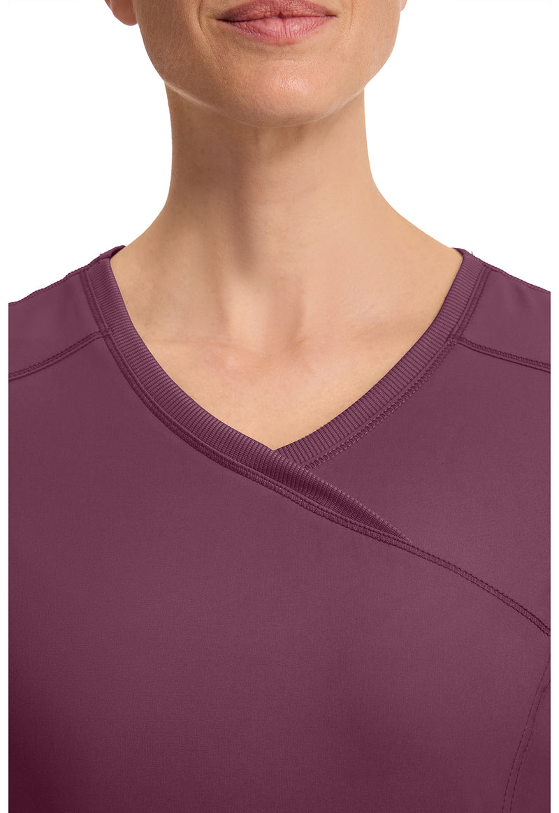 wine - Mock Wrap Top (View 3)