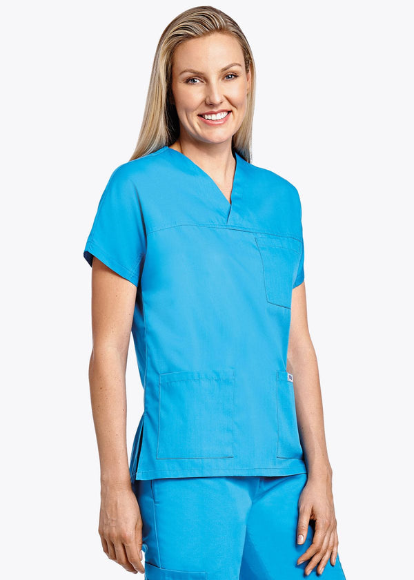 MOBB 3 Pocket V-neck Scrub Top 308T