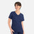 Women's Curved Mock Wrap Top