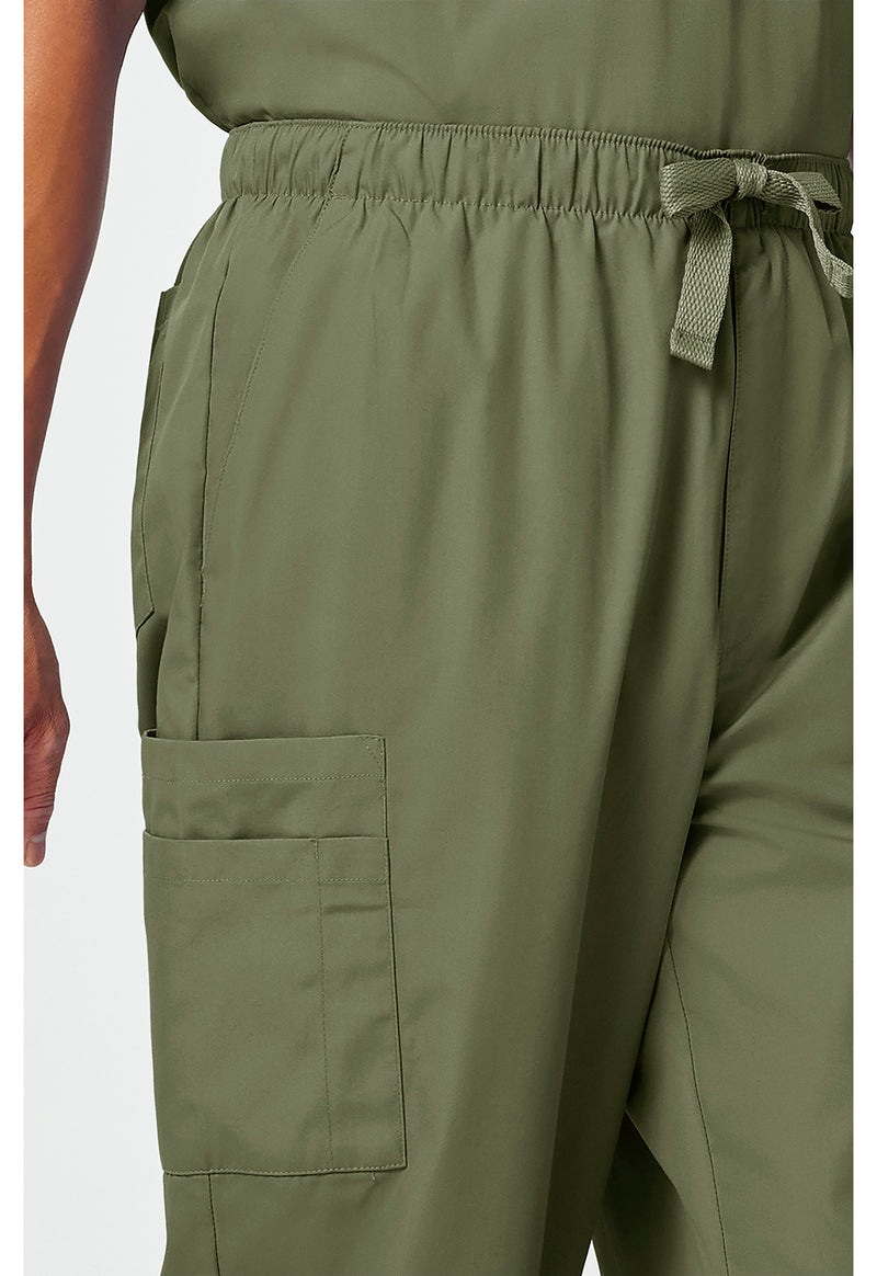 olive - Men's Fly Front Cargo Pant (View 3)