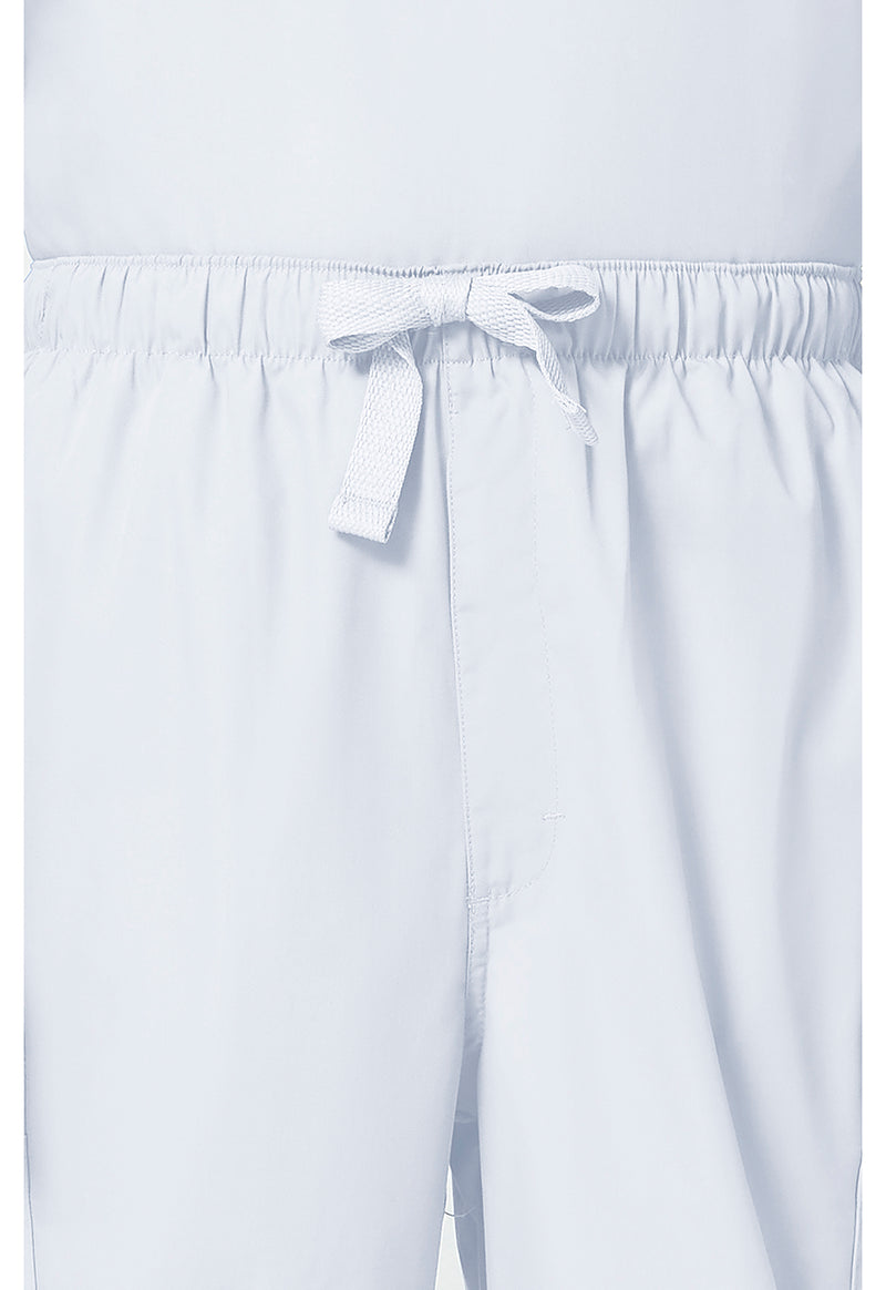 white - Men's Fly Front Cargo Pant (View 2)