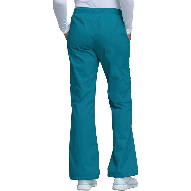 caribbean blue - Mid Rise Pull-On Cargo Pant