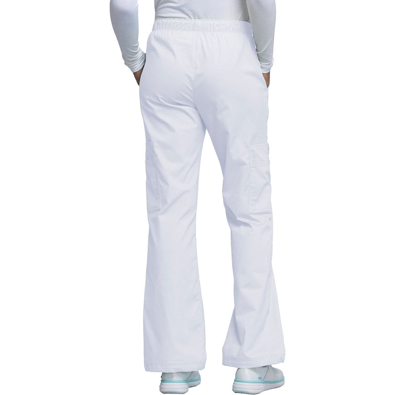 white - Mid Rise Pull-On Cargo Pant