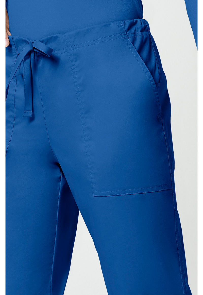 royal - Mid Rise Drawstring Cargo Pant (View 4)