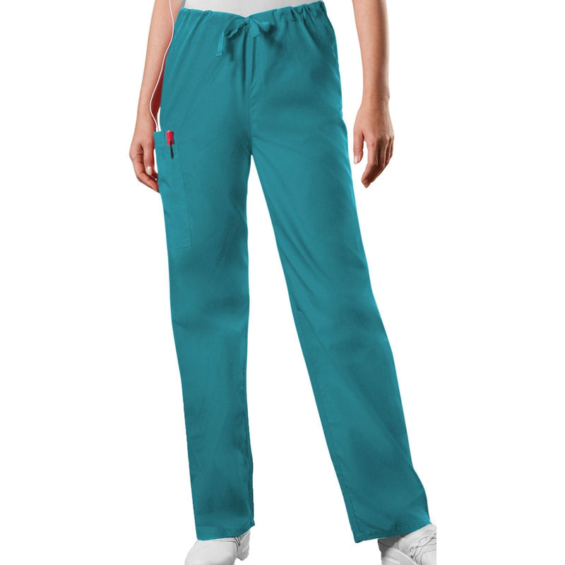 teal blue - Unisex Drawstring Cargo Pant